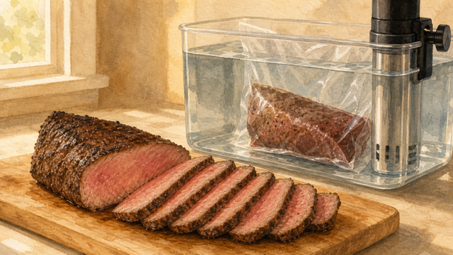 Roasts (Prime Rib, Tri-Tip) sous vide guide