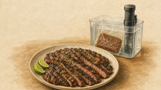 Carne Asada sous vide guide