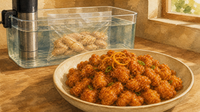 Orange Chicken sous vide guide