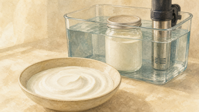 Yogurt sous vide guide