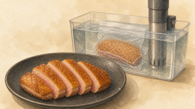 Duck Breast sous vide guide