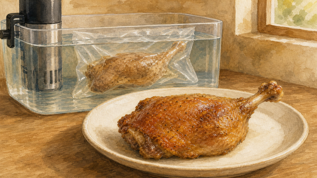 Duck Leg (Confit) sous vide guide