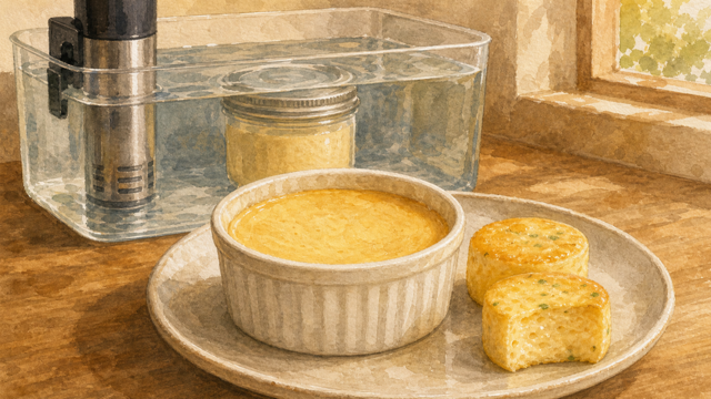 Egg Custard & Bites sous vide guide