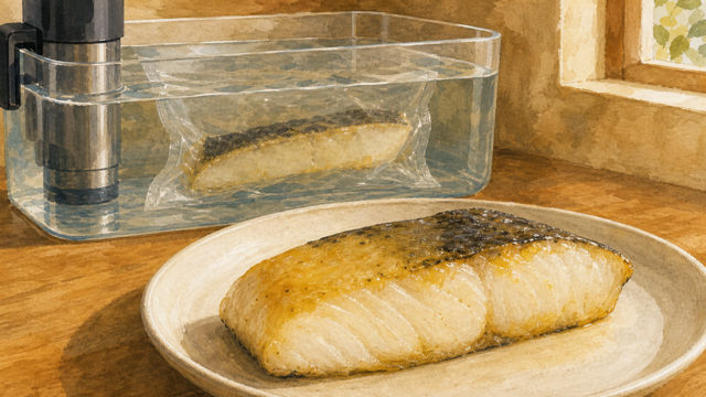 Black Cod (Sablefish) sous vide guide