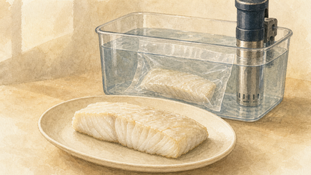 Cod sous vide guide
