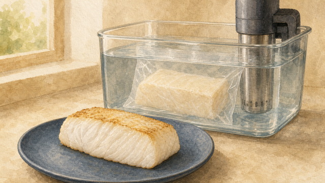 Halibut sous vide guide