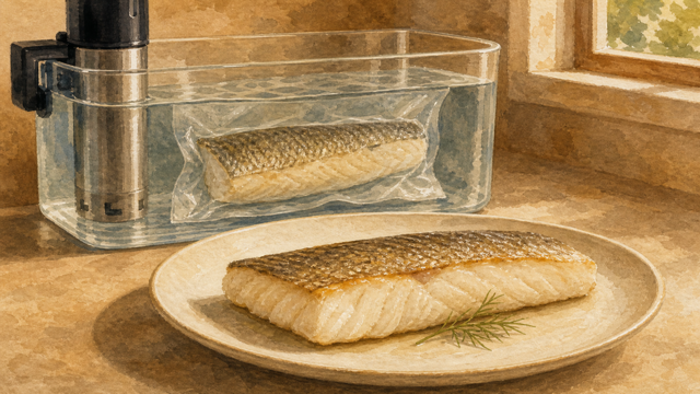 Sea Bass sous vide guide