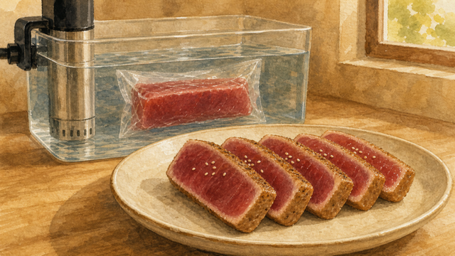 Tuna sous vide guide
