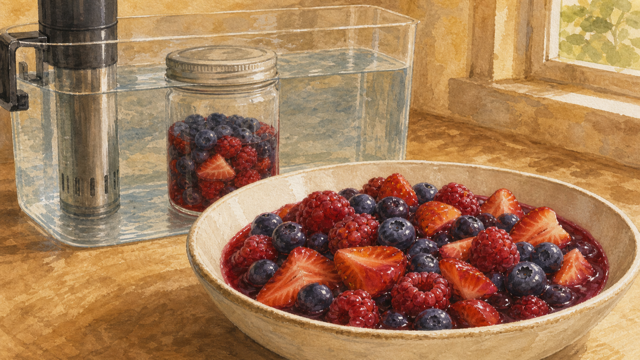 Berries sous vide guide