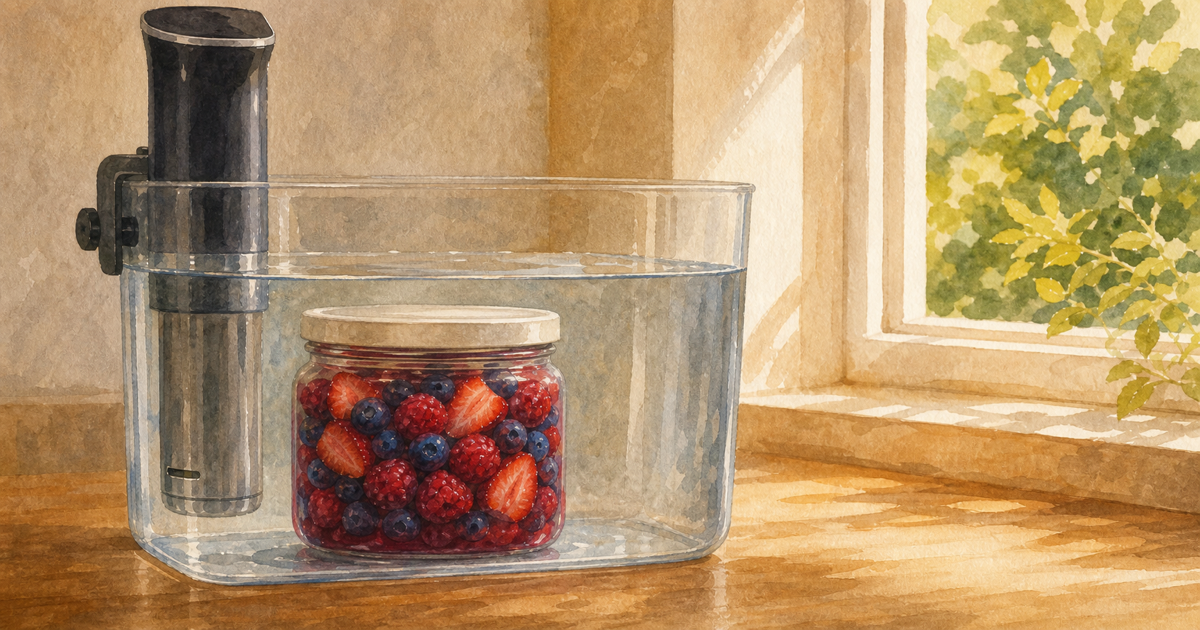 Fruits sous vide guides