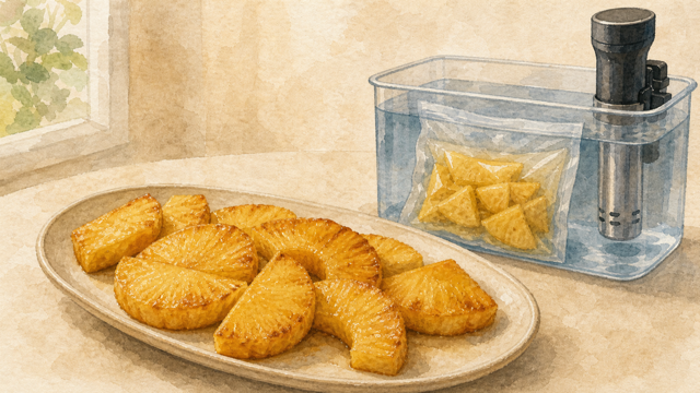 Pineapple sous vide guide