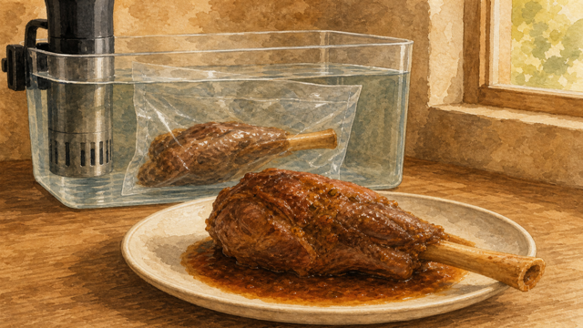 Lamb Shanks sous vide guide