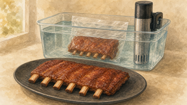 Baby Back Ribs sous vide guide