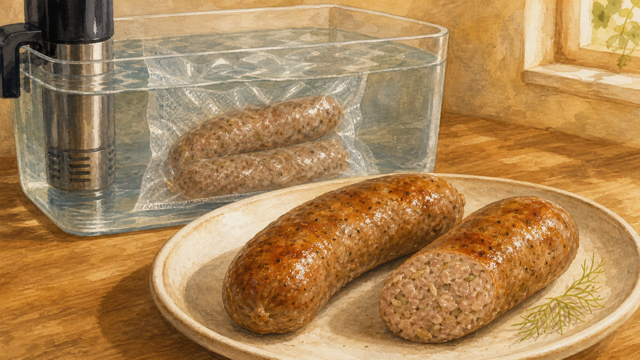 Italian Sausage sous vide guide