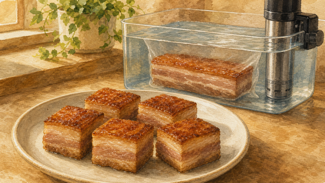 Pork Belly sous vide guide