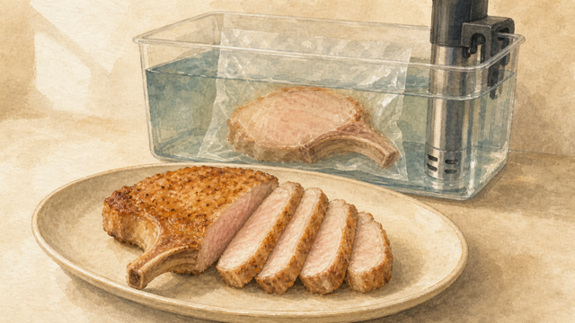Pork Chops sous vide guide