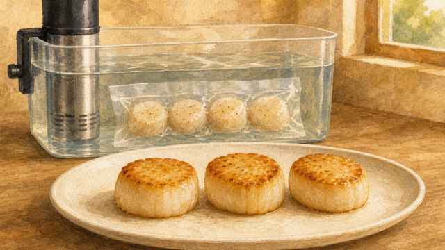 Scallops sous vide guide