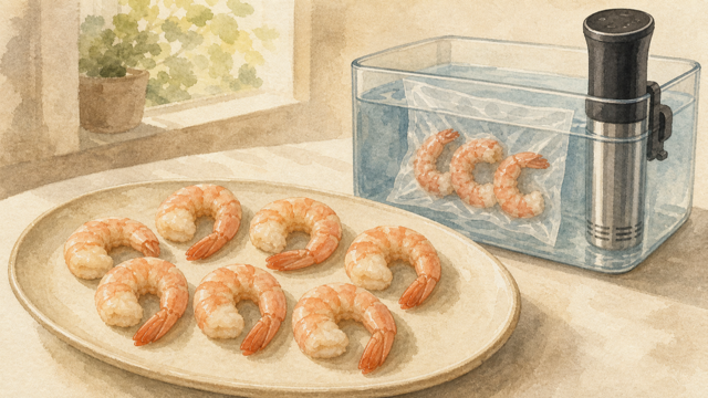Shrimp sous vide guide