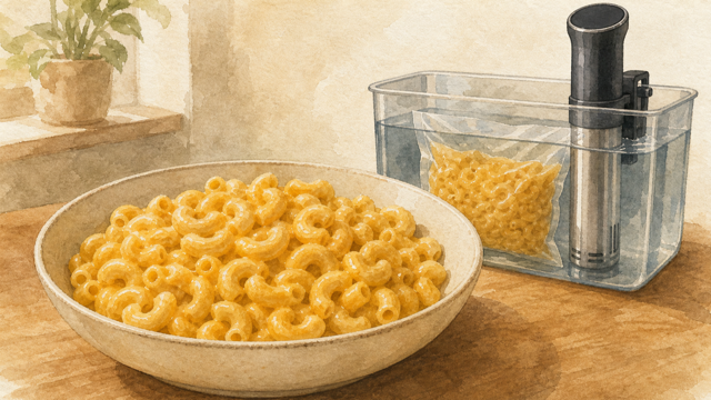 Mac and Cheese sous vide guide