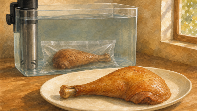 Turkey Leg & Thigh sous vide guide
