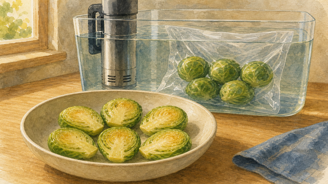 Brussels Sprouts sous vide guide