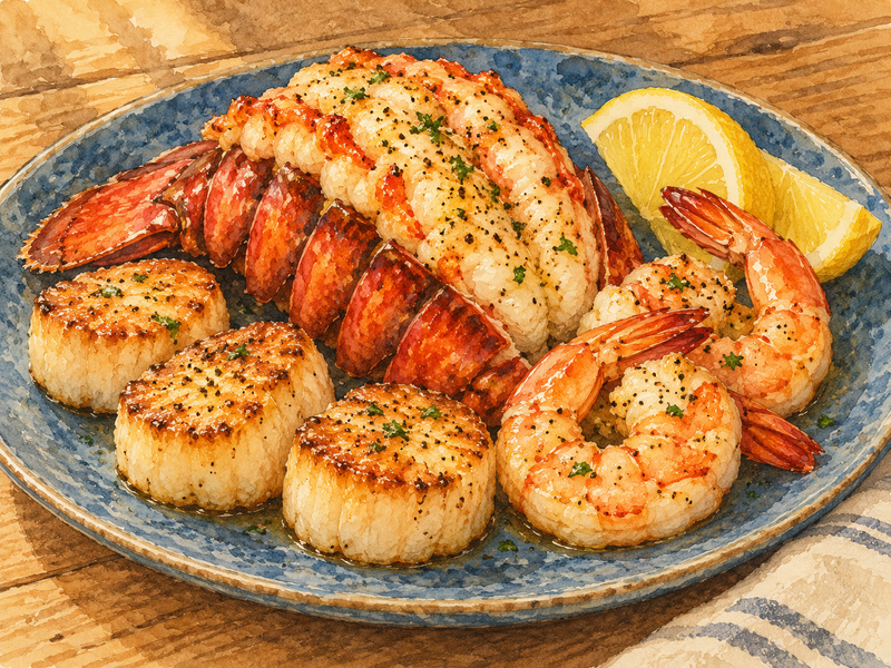 Shellfish sous vide guides
