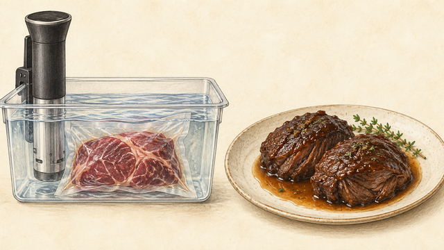 Beef Cheeks sous vide guide