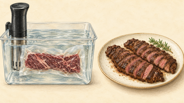 Hanger Steak sous vide guide