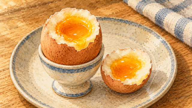 Shell-On Soft Eggs sous vide guide
