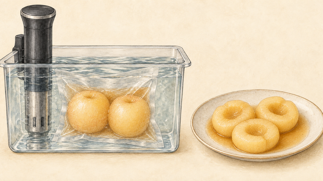 Apples sous vide guide