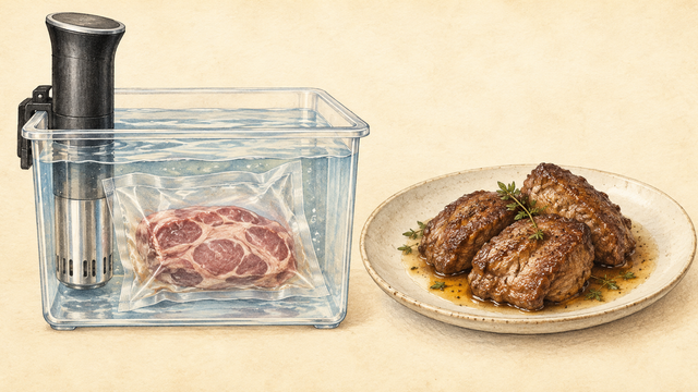 Pork Cheeks sous vide guide