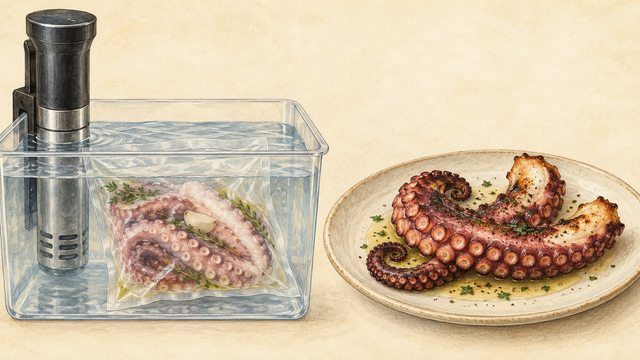 Octopus sous vide guide
