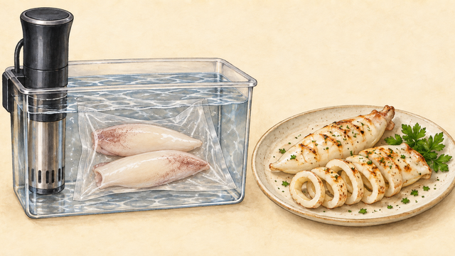 Squid sous vide guide