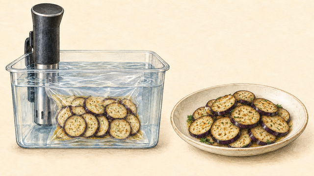 Eggplant sous vide guide