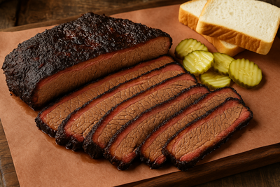 Texas-Style Smoked Brisket with Crispy Bark