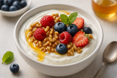 Greek-Style Honey Yogurt