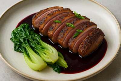 Five-Spice Duck Breast with Plum Sauce